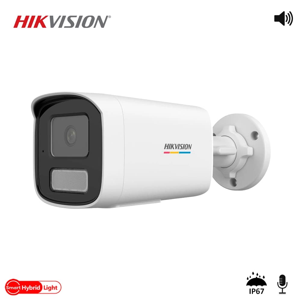 Hikvision DS-2CD1T27G2H-LIUF/SL 2MP Sesli IP Bullet Kamera - Image 1