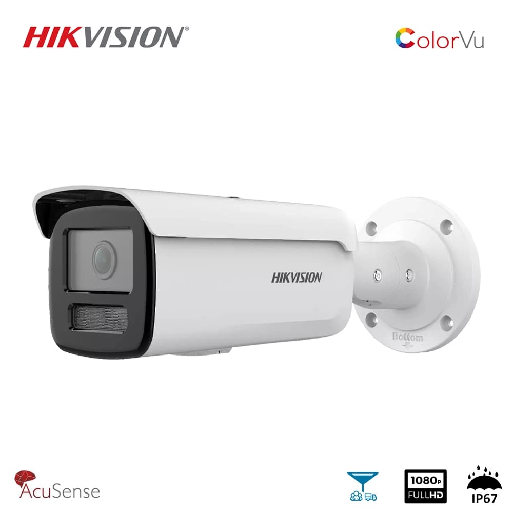 Hikvision DS-2CD2T47G2-LSU/SL 4MP Sesli IP Bullet Kamera - Image 1