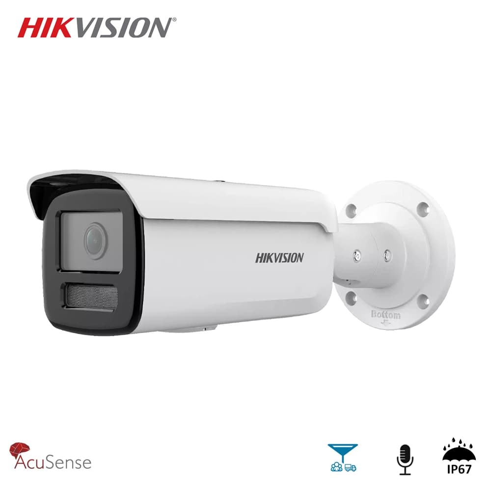 Hikvision DS-2CD3T46G2-ISU/SL 4MP Sesli IP Bullet Kamera - Image 1