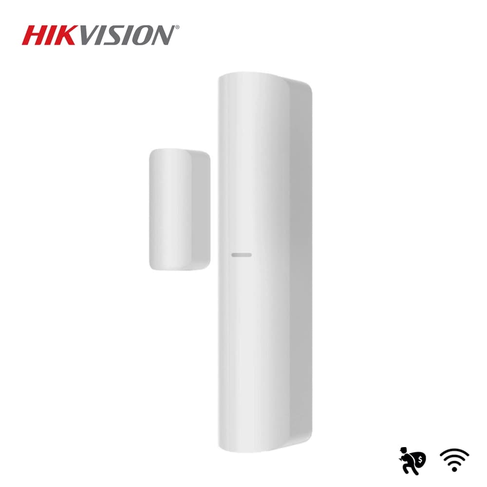Hikvision DS-PDMCK-EG2-WE Kablosuz Manyetik + Darbe Dedektörü - Image 1