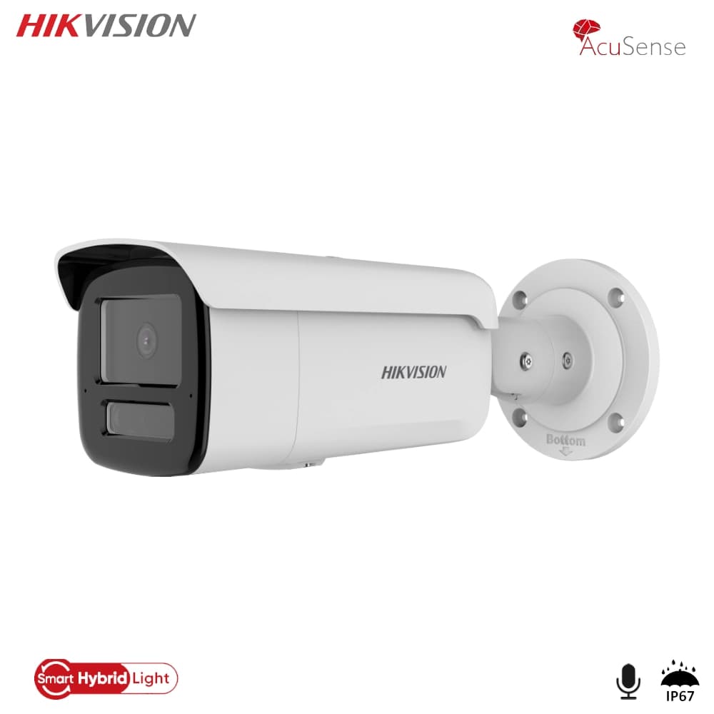 Hikvision DS-2CD2T23G2-LIS2U/SL 2MP Sesli IP Bullet Kamera - Image 1