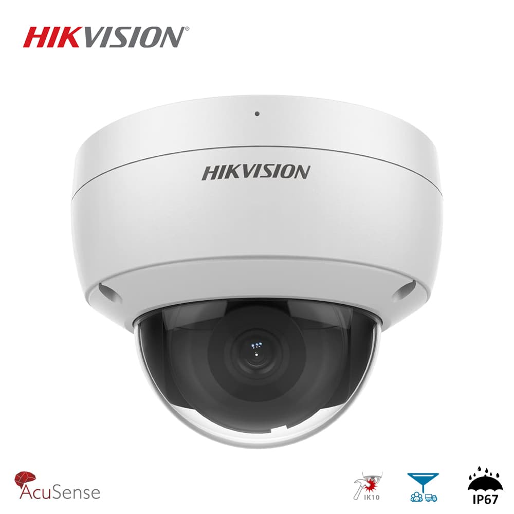Hikvision DS-2CD2163G2-IU 6MP Sesli IP Dome Kamera - Image 1