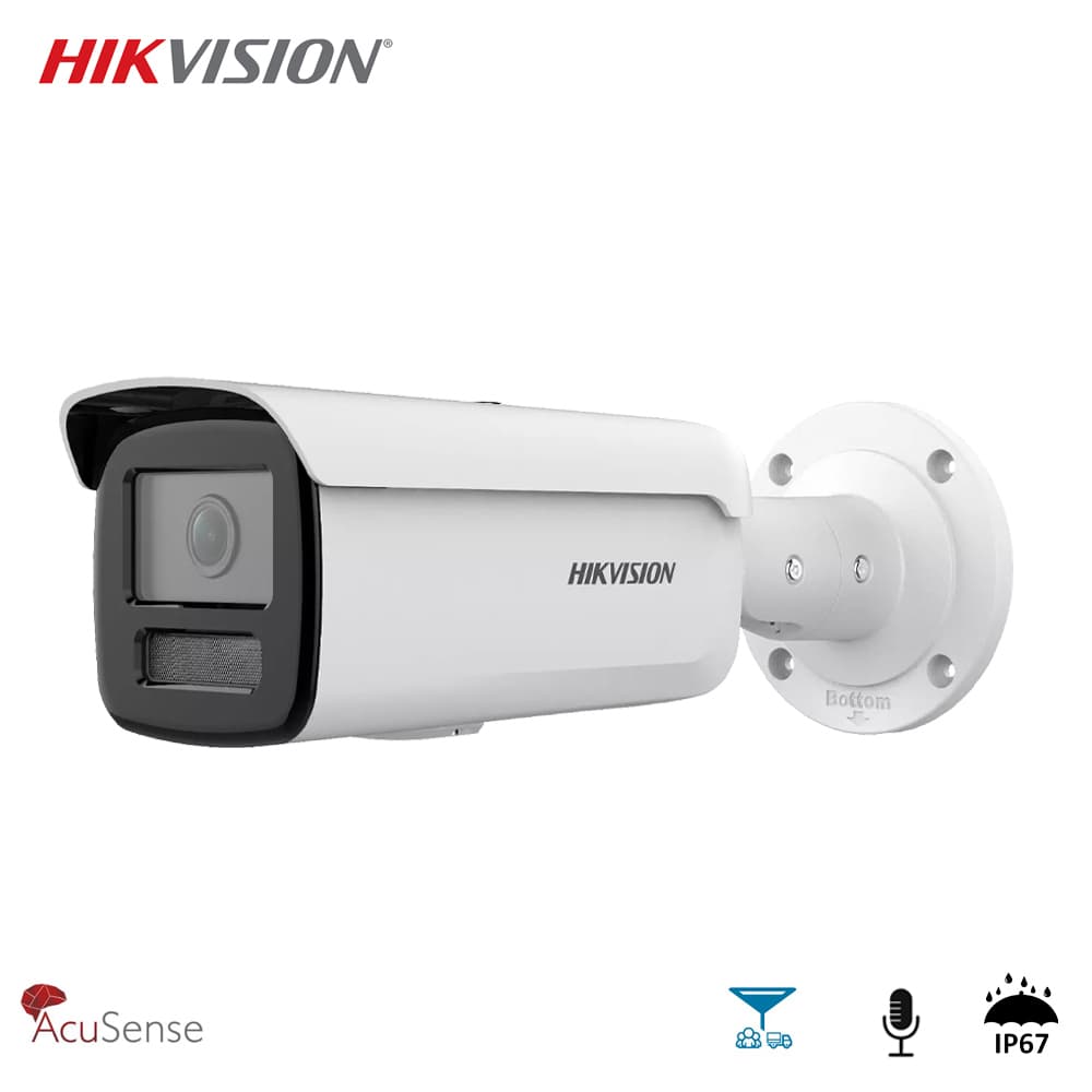 Hikvision DS-2CD3T46G2-ISU/SL 4MP Sesli IP Bullet Kamera - Image 1