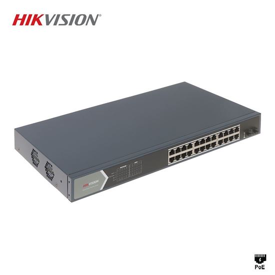 HIKVISION DS-3E1526P-SI 24 PORT GİGABİT SWİTCH